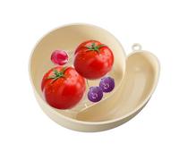 Passoire à Rincer les Fruits,Passoire Tournante en Forme de - Accessoire Maison pour Préparation Salade Baies Fraises Tomates Laitue