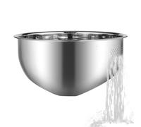 Passoire à riz en fine - Bol pour laver le riz en acier inoxydable, accessoires de cuisine pour égoutter les pâtes, laver les légumes, préparer des repas, maison et camping
