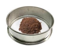 Passoire à riz fine - Passoire à grains fins | Tamis en métal à maille fine | Passoire de jardin en maille métallique | Petite passoire à maille fine | Passoire de cuisine pour riz