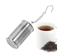 Passoire à thé à thé en vrac - Filtres à thé avec filtre à mailles fines | Passoire à épices pour thé à feuilles en vrac en acier inoxydable avec crochet à chaîne, thé noir, épices, Rooibos, théières