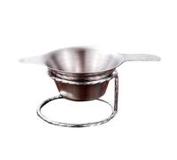 Passoire à thé en acier inoxydable, infuseur à thé en maille fine, infuseur à en maille fine, gadget de cuisine pour théières, tasses en verre, bols couverts