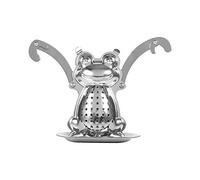 Passoire à thé, en Acier Inoxydable, infuseur à thé en Vrac, Filtre à Bille, diffuseur de Plantes, épices, Grenouille, Plateau de Service infuseur à thé