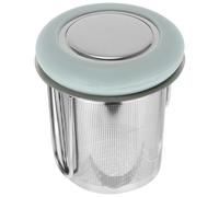Passoire à Thé en Acier Inoxydable Poignée Pliable, Bleu | Maille Fine, Usage à Maison, Facile à Ranger Transporter, pour Enseignants et Aînés