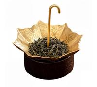 Passoire à thé en forme de feuille de thé en acier inoxydable en forme de parapluie