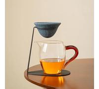 Passoire À Thé En Pierre En Céramique | Filtre À Café En Céramique Non Poreuse | Réutilisable, Facile À Nettoyer, Filtre Soigneusement Les Feuilles De Thé Et Le Marc De Café,ce Qui Donne Un Goût Clair
