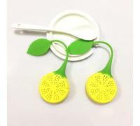 Passoire à thé en silicone motif fraise citron en vrac infuseur à thé en vrac infuseur à épices outils de filtre tendance