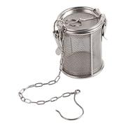 Passoire à Thé Filtre Inox Panier à Epices Infuseur à Thé en Treillis Métallique Fins Utensiles Cuisine Restaurant Cadeau Noël Nouvel an pour Papa Amateurs de Thé (8 * 10cm)