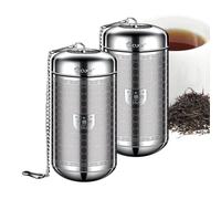 Passoire à thé - Infuseur à thé en maille fine | Ensemble de filtres à thé en acier inoxydable pour théière, thé vert et plus | Filtre à thé et café infuseur à thé pour infuser en vrac