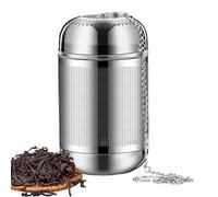 Passoire à thé - Infuseur à thé en vrac en maille fine en acier inoxydable | Jus et filtre réutilisables pour le brassage qui crée l'utilisation quotidienne des agences de voyages pour les agences de