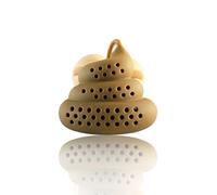 Passoire à thé pour thé en vrac, infuseur innovant en forme de déjection en silicone - Jolie tige à thé pour les arômes de feuilles en vrac Assaisonnement aux herbes aromatiques