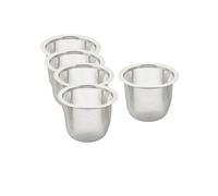 - Passoire à thé ronde en maille - 5 pièces - 60x48mm