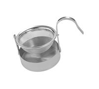 Passoire à thé rotative portable robuste pour salon, bureau, hôtel, argent