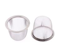 Passoire à thé SOURCING MAP 2pcs Filtre Théière Maille Infuseur Filtre Tisane Crépine Filet Thé Panier épice métal Inox 60mm Dia
