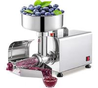 Passoire à Tomates Commerciale Machine à jus électrique avec passoire et sauce, fraiseuse commerciale en acier inoxydable, extrudeuse d'aliments, fruits et baies