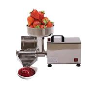 Passoire à Tomates Commerciale Passoire électrique commerciale 450 W, presse en acier inoxydable et machine à sauces pour fraises et myrtilles, capacité de 50 kg/h
