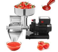 Passoire à tomates électrique en acier inoxydable, machine à fraiser les tomates, passoire à fruits, presse à confiture, pour tomate, fraise et myrtille