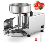 Passoire à tomates électrique et machine à sauce, 450 W, moulin à aliments de qualité commerciale, processeur en acier inoxydable pour tomates et baies