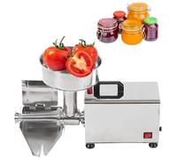 Passoire à tomates électrique, fraiseuse à tomates commerciale, presse à tomates en acier inoxydable pour sauce, presse-aliments pour tomate, fraise, myrtille