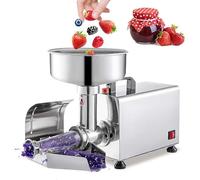 Passoire À Tomates Électrique Professionnelle 450W, Séparateur Pulpe Et Pépins, Corps En Acier Inoxydable, Idéal Pour Sauce, Confitures, Purées, Débit 160Kg/H, Usage Intensif