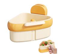 Passoire à ventouse - Panier d'angle pour collecte les déchets - Filtre de vidange compact - Torchon peu encombrant pour évier de cuisine dans la maison d'appartement, hôtel, restaurant utilitaire