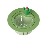 Passoire À Vidage D'Évier Cactus | Cactus Anti-Bouchon Et Créatif - Crépine Évier Filtre Anti-Bouchon Collecteur Déchets Alimentaires,pour Dortoir Bureau Appartement Bain Et Hôtel Utilisation