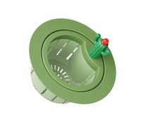 Passoire À Vidage D'Évier Cactus,Design Créatif À Vidage par Pression Cactus Mignon - Crépine Évier Filtre Anti-Bouchon Collecteur Déchets Alimentaires - pour Dortoir Bureau Appartement Bain Et Hôtel