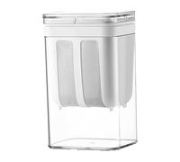 Passoire à yaourt 1100 ml Passoire à fromage sans BPA avec une maille fine et un couvercle Filtre à jus anti-fuite Machine à lait de noix pour faire du yaourt grec épais Lait de soja Passoire à y