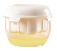 Passoire à yaourt avec sac en maille fine, capacité de 3 000 ml, filtre à jus transparent pour yaourt grec épais, lait de soja (blanc)