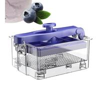 Passoire à yaourt épaisse - Passoire à yaourt, séparateur de lactosérum réutilisable avec couvercle, récipient avec couvercle pour la fabrication de jus, de fromage, de petit-déjeuner, de fête, de