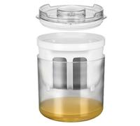 Passoire à yaourt grec avec filtre en acier inoxydable 304, capacité blanche, passoire à yaourt, grecque