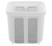 Passoire à Yaourt Grecque en Acier Inoxydable, Filtre Fin Portable | Séparation du Lactosérum, Usage pour Lait de Soja et Jus, Nettoyage Simple, la Cuisine Maison, Blanc