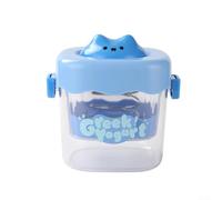 Passoire à Yaourt Grecque Maille Fine Séparateur de Lactosérum ABS Acier pour Fromage et pour lait de Noix 15x15x12cm(Blue)