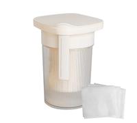 Passoire à yaourt - PET PP HIPS Silicone 16 cm de hauteur, 10,8 cm de diamètre, filtre réutilisable à mailles fines, filtre réutilisable, fromage, ferment, jus, lait, préparation, café, soupe |