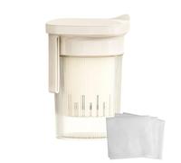 Passoire à Yaourt - PET PP HIPS Silicone 16 Cm De Hauteur, 10,8 Cm De Diamètres Filtre Réutilisable À Tricot Fin, Préparation De Jus De Fromage, Lait, Soupe De Café | Cuisine, Picn