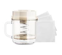 Passoire à yaourt | Récipient de grande capacité | Séparateur de yaourt, pour lait, fromage, maison, cuisine, thé, salle à manger, nourriture pour hommes et femmes