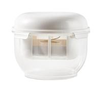 Passoire À Yaourt - Récipient Filtrant À Couvercle Transparent, Passoire Pour La Fabrication Du Fromage, Outil De Tamisage Du Lait De Noix, Accessoire De Fermentation De Cuisine | Yaourt Fait Maison Y