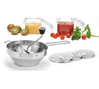 Passoire acier inox 3 tamis soupes sauces purées