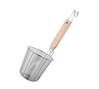 Passoire Alimentaire À Mailles Fines En Acier Inoxydable 201 Avec Crochet Poêles Frire Tamis Filtrant Adapté La Cuisine Passoire Nouilles Panier D'ébullition Des Aliments