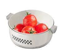 Passoire alimentaire - Passoire de cuisine double couche, passoire polyvalente, gadgets de cuisine pour salades, légumes, fruits, baies