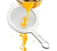 Passoire alimentaire passoire en acier inoxydable multifonction petite cuillère tamis en métal passoire ultra-fine passoire à pâtes passoire pour cafés et maison