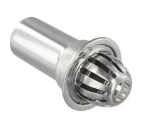 Passoire anti-blocage en acier inoxydable pour gouttières, couvercle essentiel pour systèmes de drainage extérieurs (rond, 7,6 cm)