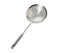 Passoire araignée à Long manche en acier inoxydable, 2 pièces, cuillère d'écumoire avec poignée, louche treillis métallique for la friture pour Cuisine Friture,Chips