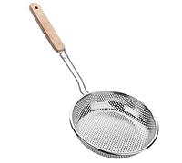 Passoire, Cuillère à fente en acier inoxydable écumoire paniers à friteuse cuillère de cuisson passoire soupes passoire à pâtes louche for cuisine 16 cm passoire alimentaire Ba