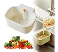 Passoire Cuisine Triangle, Passoire Evier Ventouses MagnéTique, Amovible Ouverture Rotative Passoir, Pour Le Lavage/L'Organisation Dans La Cuisine Et Le Filtre à DéChets Alimentaires (B)