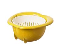 Passoire de cuisine - Bol à tamis à fruits à écoulement rapide épais et mignon, panier à linge multifonction pour aliments design durable | Salade de baies pâtes spaghetti laitue nettoyage pressage