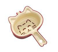 Passoire de cuisine en forme de chat - Double couche - Lave-légumes - Poignée ergonomique - Mini panier à vaisselle peu encombrant - Pour petites cuisines - Passoire à pâtes pliable