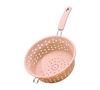 Passoire de cuisine résistante à la avec poignée ergonomique, cuillère filtrante de qualité pour égoutter et frire les aliments en toute sécurité, passoire de cuisine antidérapante