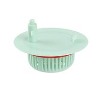 Passoire de vidange de cuisine 7,5 cm Vidage par pression automatique | Panier attrape-déchets pour déchets alimentaires, feuilles de thé, écorces de fruits, restaurants, salles à manger