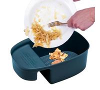 Passoire d'évier - Accessoires de drainage - Type selle pour évier - Panier récupérateur de nourriture pour fruits, légumes, vaisselle, drainage, élimination de l'eau