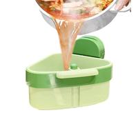 Passoire d'Évier d'Angle - Panier Triangle pour Déchets Alimentaires,Panier Filtre pour Évier,Salles de Bain Cuisine Maison Comptoir Douche Cuisson Nettoyage Appartements